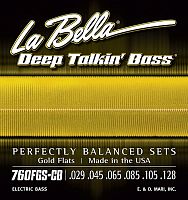 LA BELLA 760FGS-CB Gold Flats