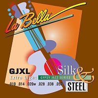 LA BELLA GJXL-LE Gypsy Jazz Silk&Steel Extra Light