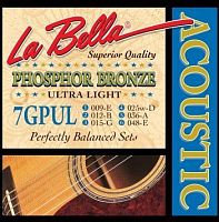 La Bella 7GPUL Phosphor Bronze